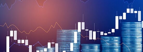 Stock,Market,Or,Forex,Trading,Graph,And,Candlestick,Chart,Suitable